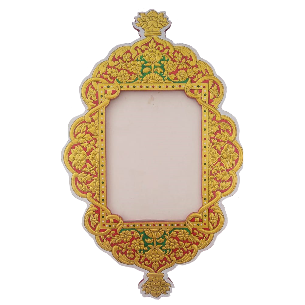 Handmade Usta Art "Golden Aura" Wooden Frame - image 4